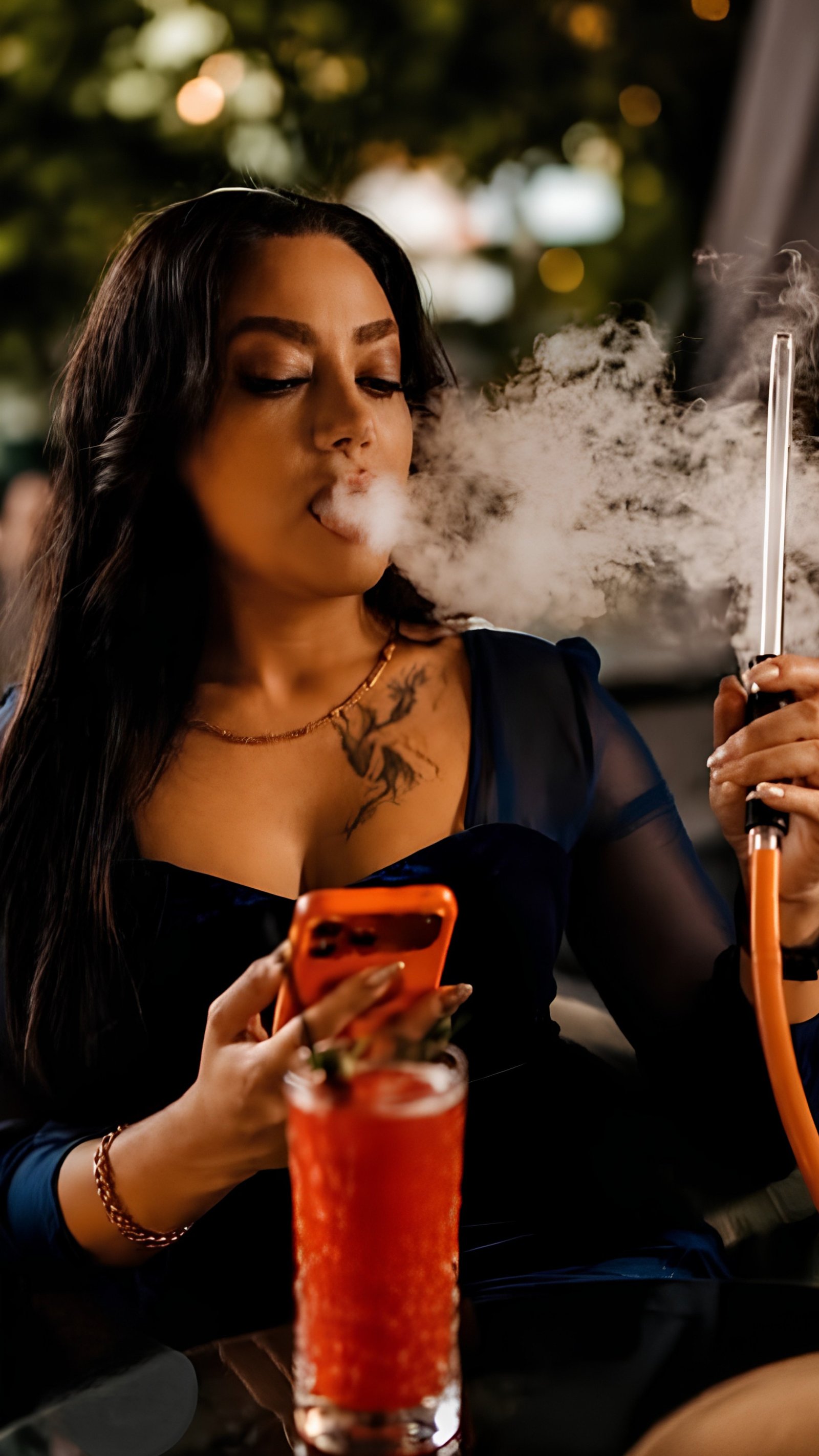 Late night lounge dining at Shisha House DXB