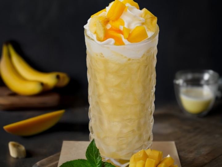 Mango Banana Milk Shake