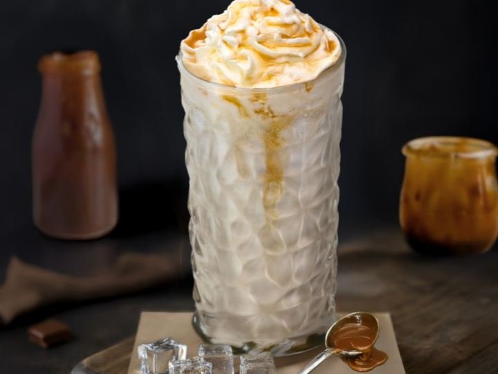 Salted Caramel Milk Shake
