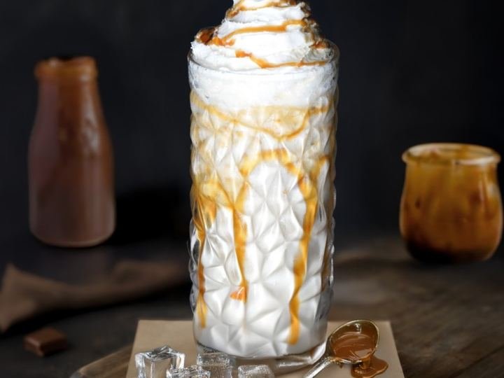 Butter Scotch Milk Shake