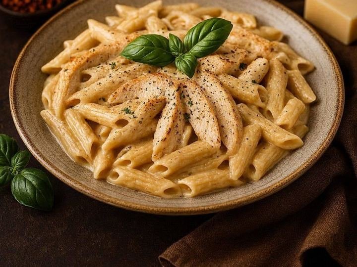 Penne Chicken Alfredo