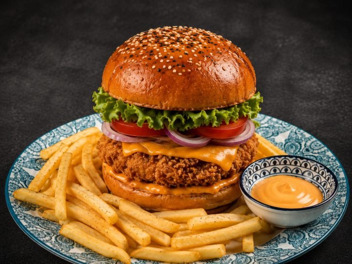 CHICKEN CRISPY BURGER